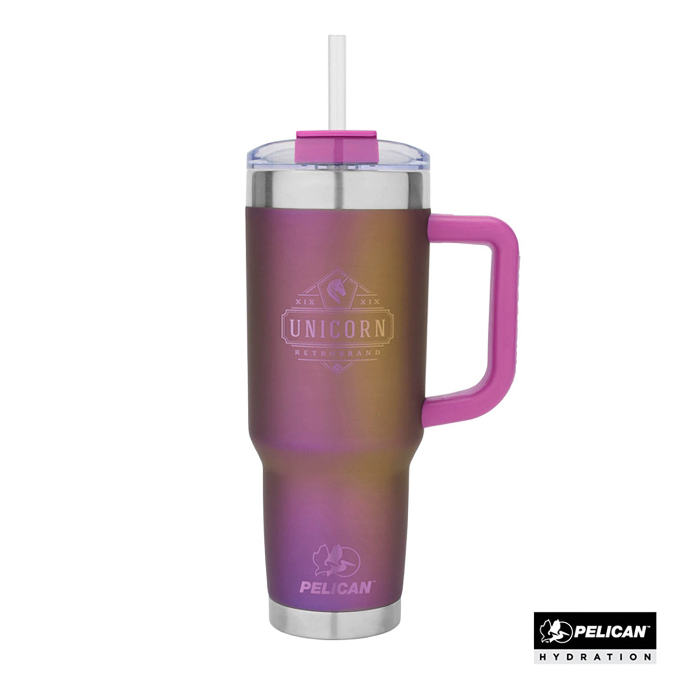 40 oz. Double Wall Stainless Steel Travel Tumbler - Shimmer Collection - PL1011XJ