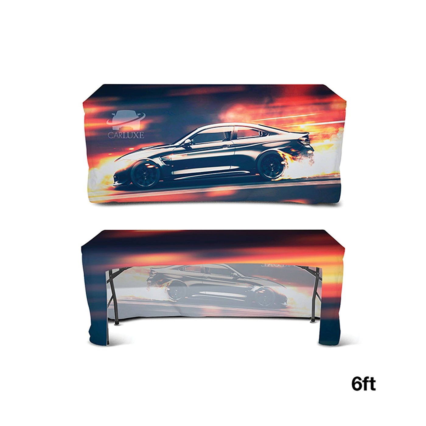 6' Open Back 300D Polyester Cover