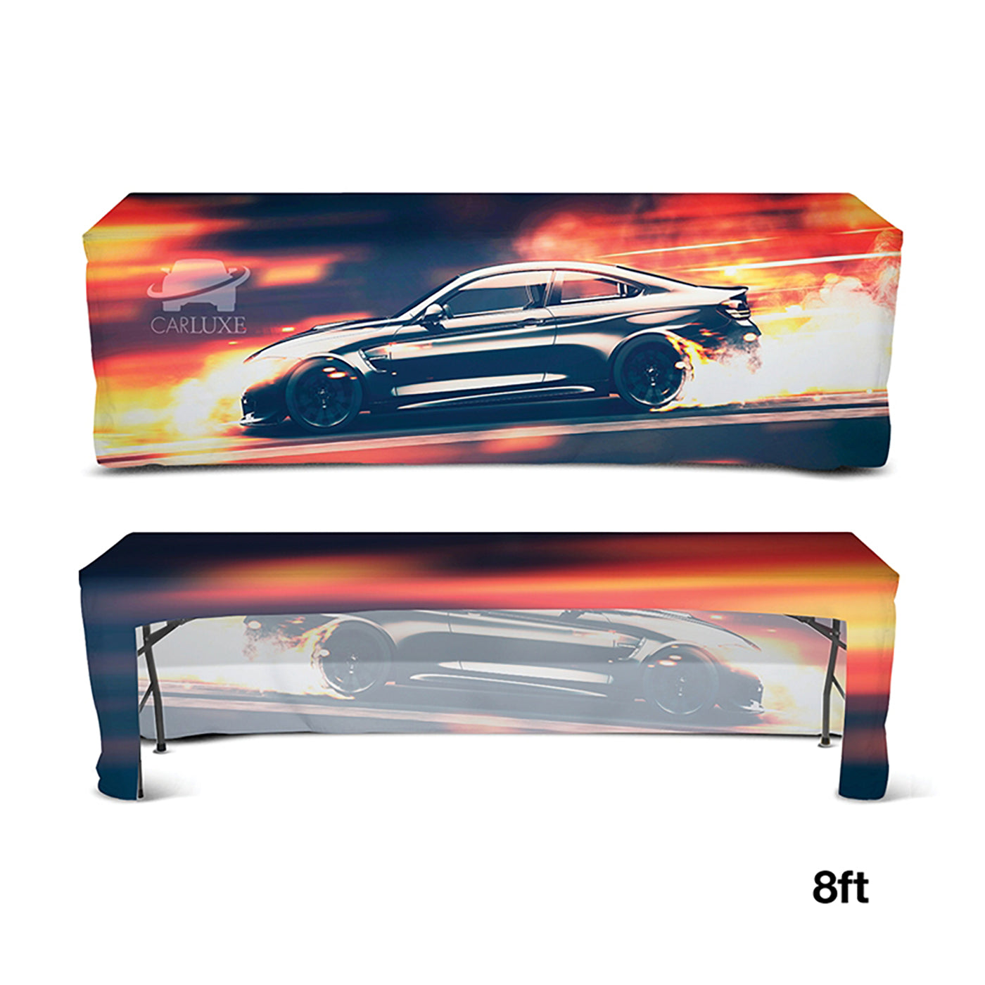 8' Open Back 300D Polyester Cover - TS1308