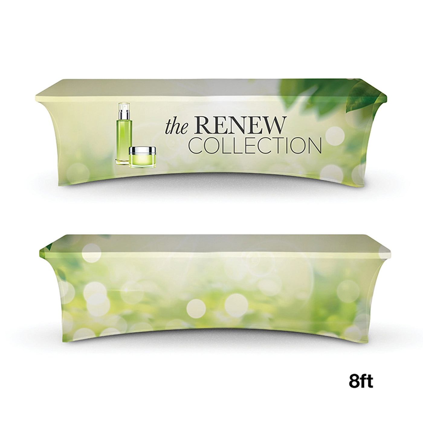8' RPET Stretch Table Cover