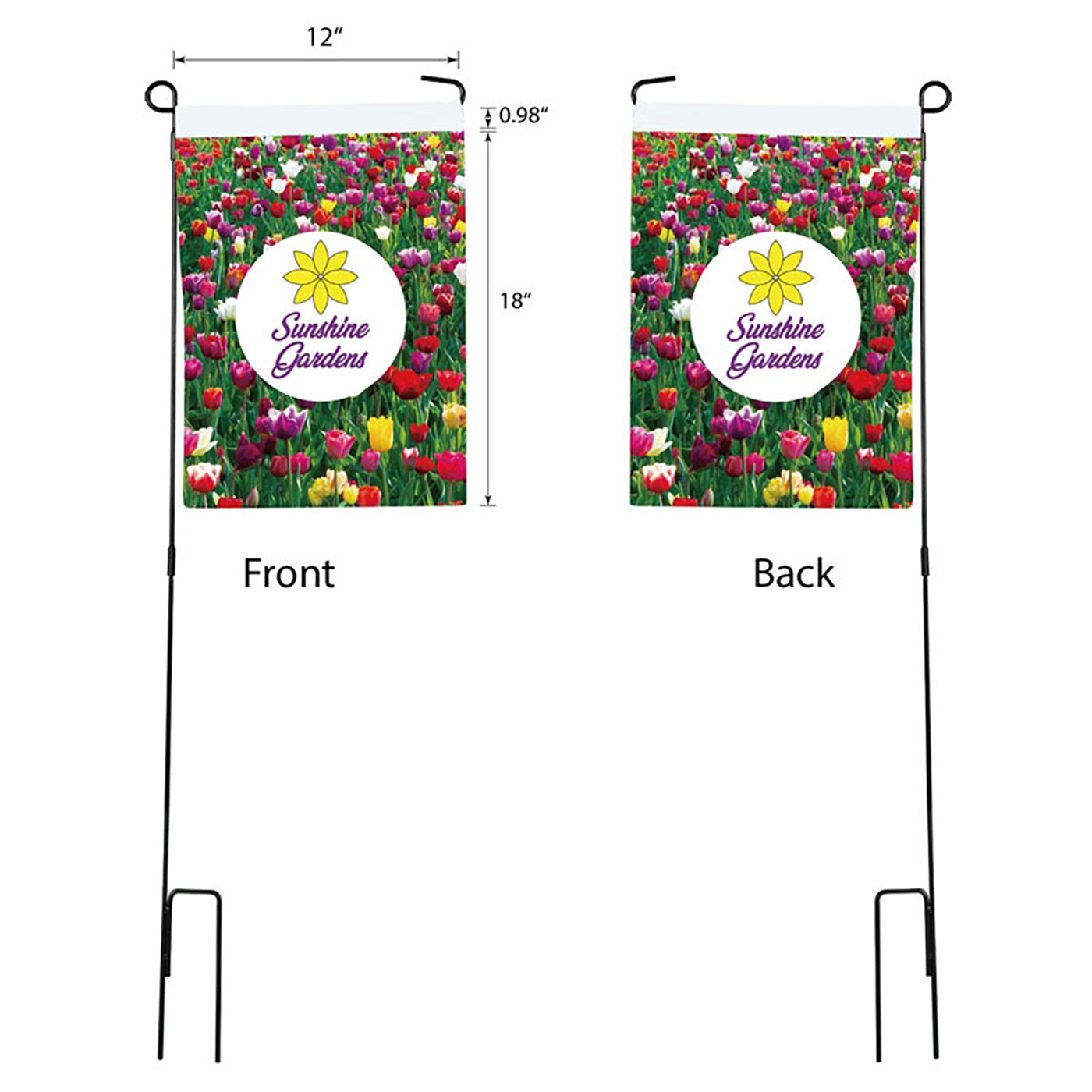 Garden Flag - Double Sided