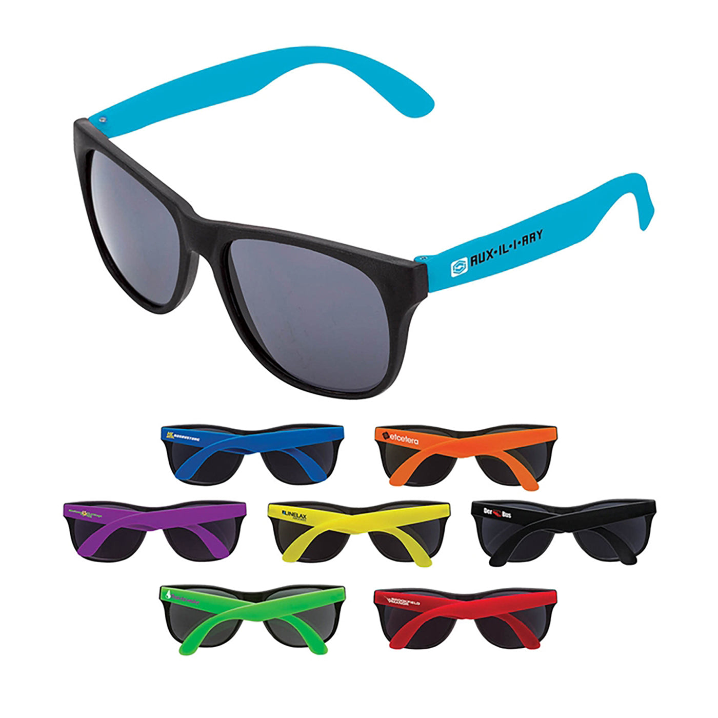 Two-Tone Polypropylene Sunglasses