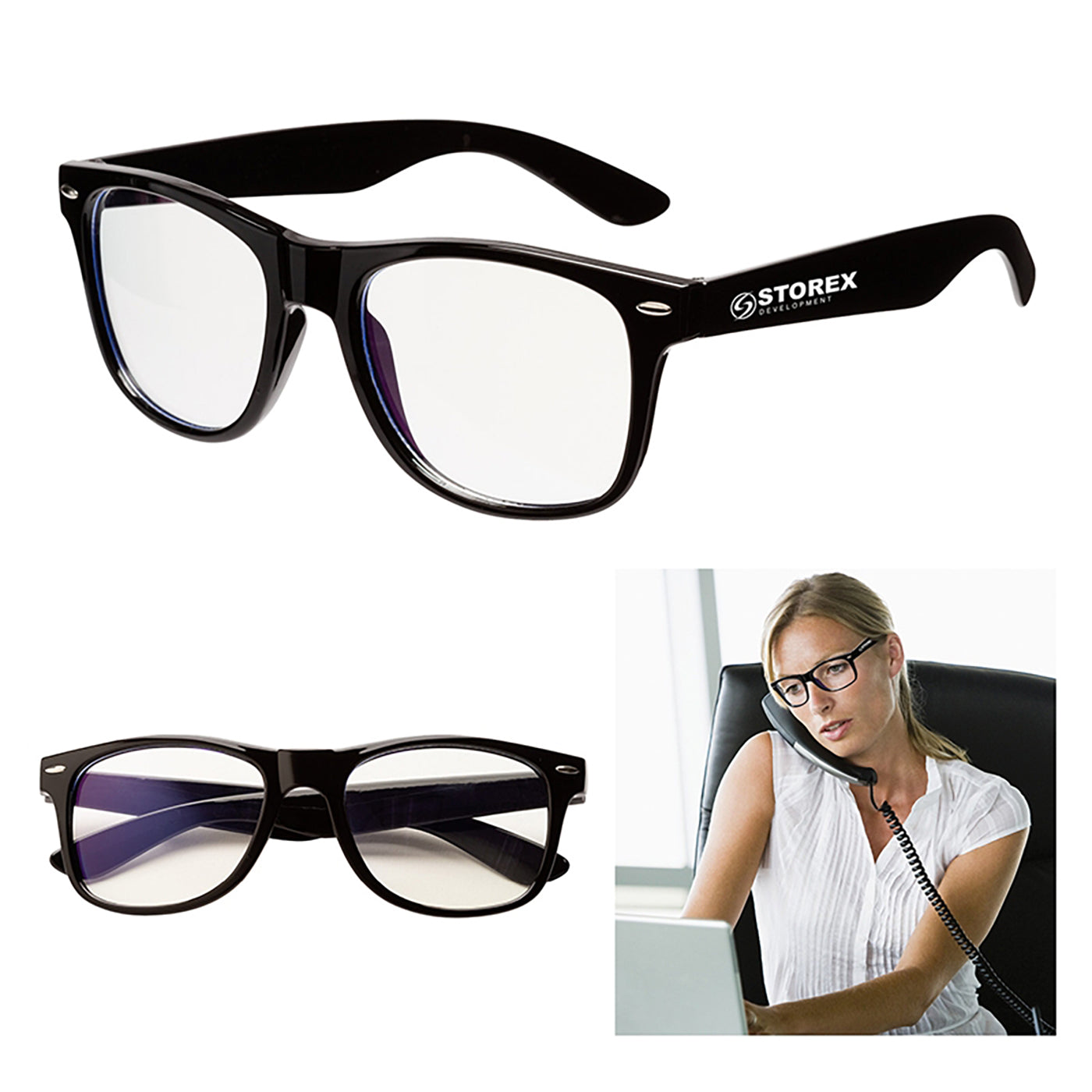 Polycarbonate Blue Light Blocking Glasses