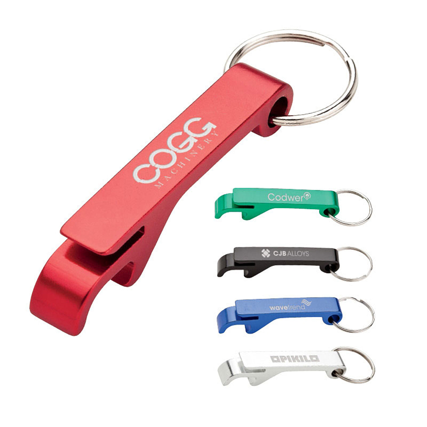 Aluminum Bottle Opener Keychain