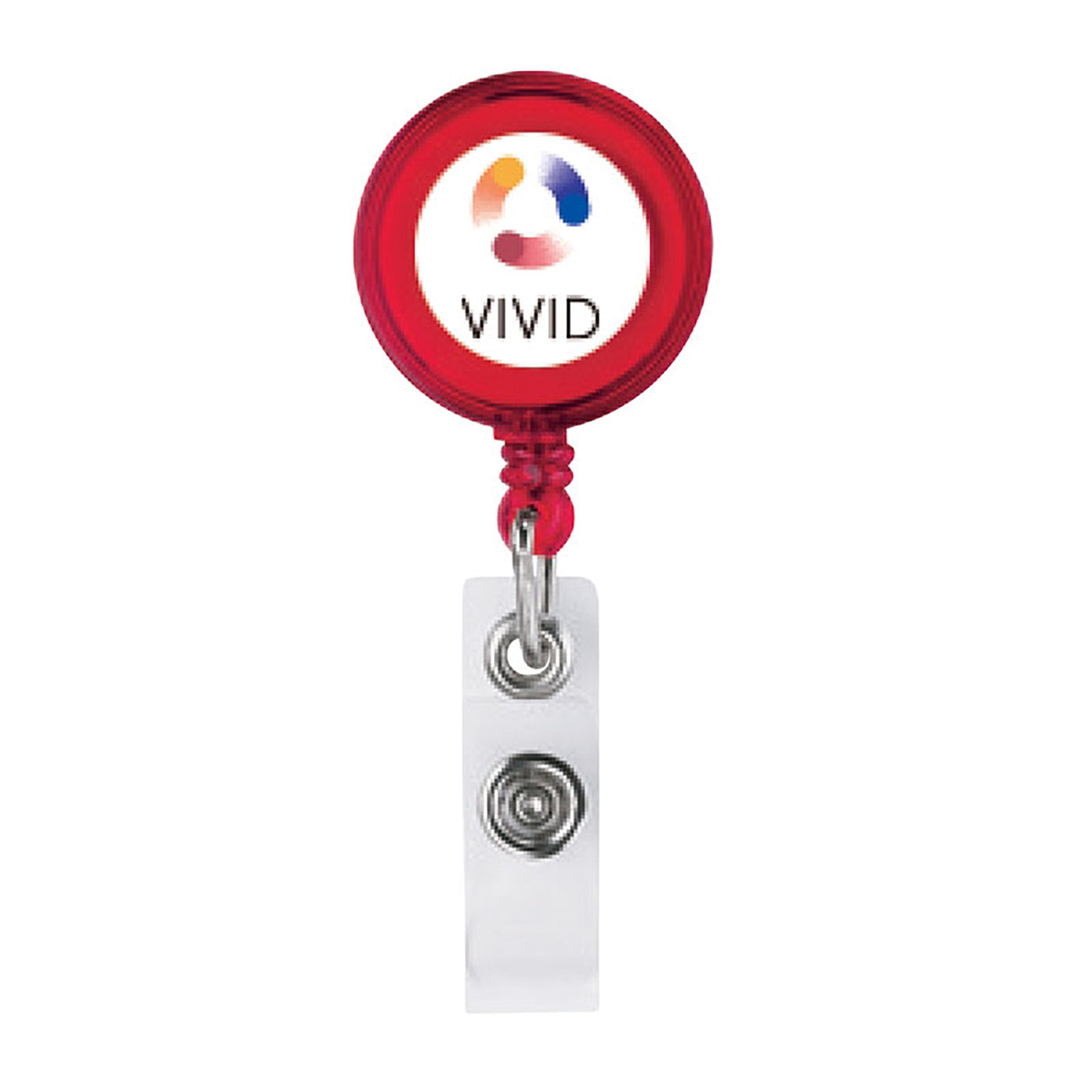 36-Inch Retractable Badge Reel with Crocodile Clip - VL3100R