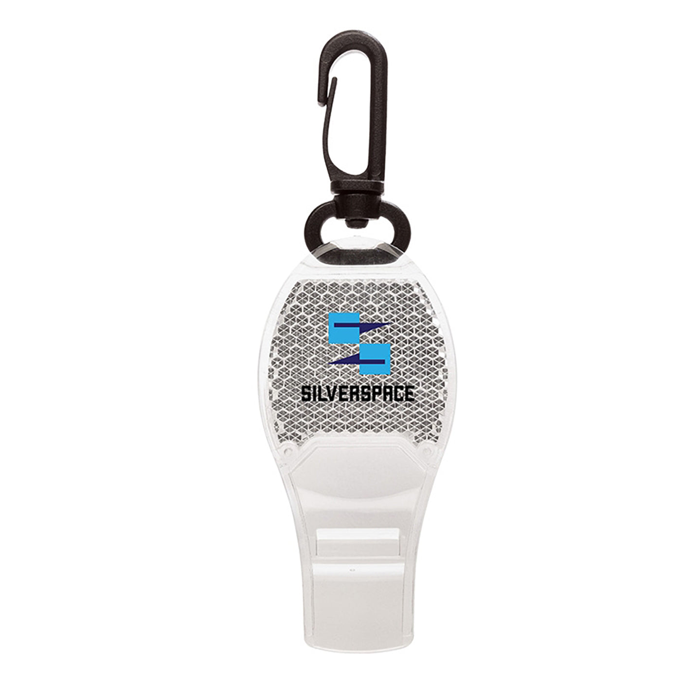 Translucent Safety Whistle with Reflector Strip - VL4004C