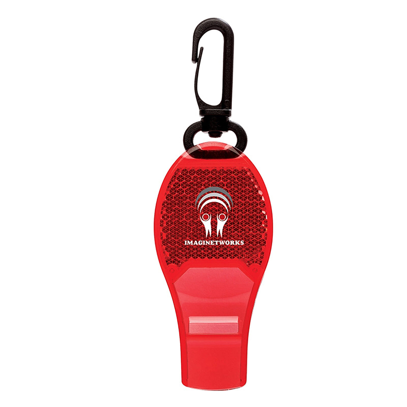 Translucent Safety Whistle with Reflector Strip - VL4004R