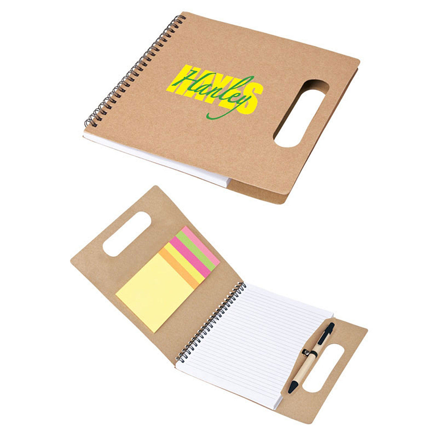 Portable Notebook with Handle