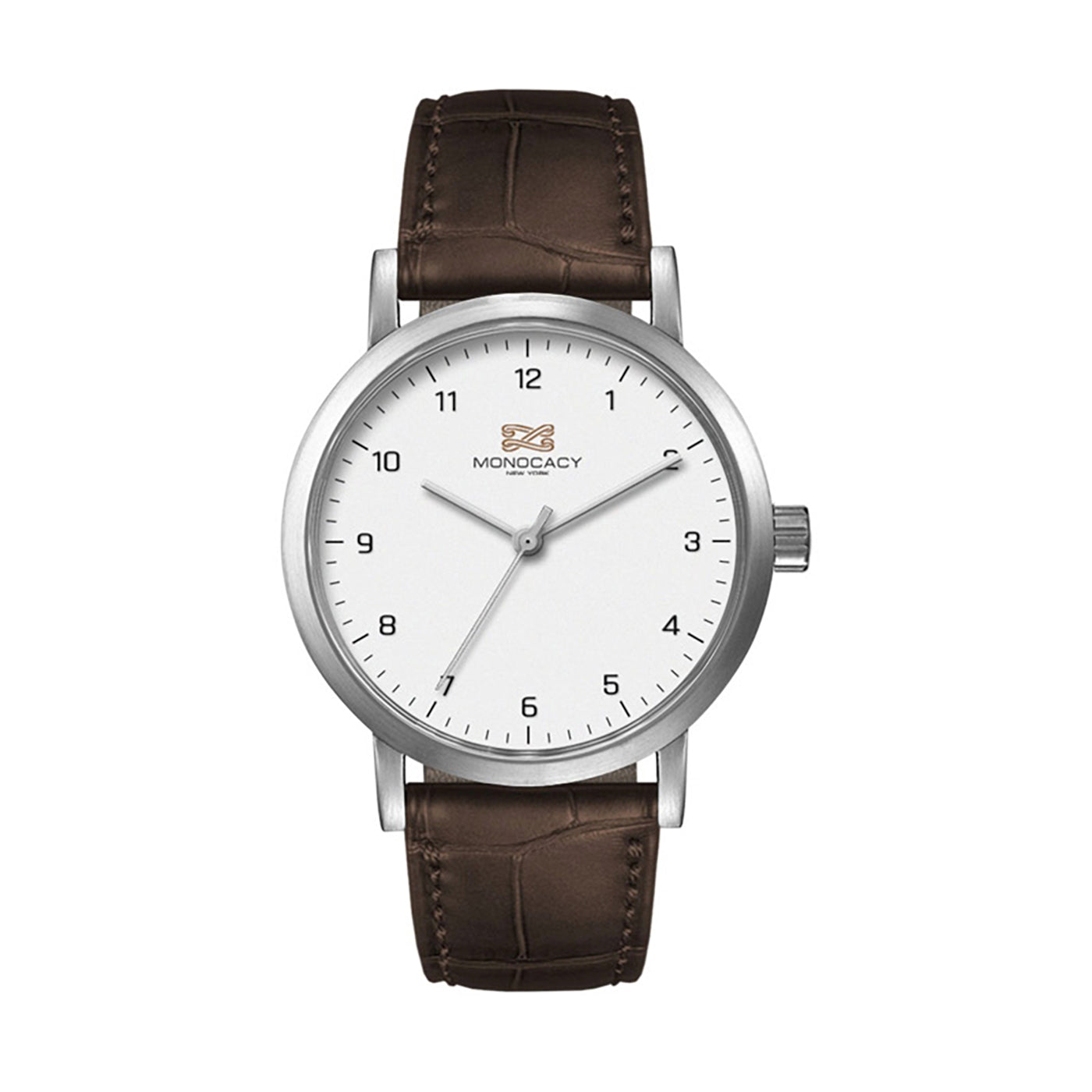 39mm Slim Stainless Steel Watch