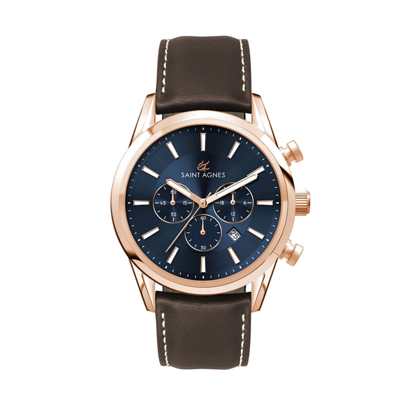 42mm Rose Gold Steel Chronograph - WC3034