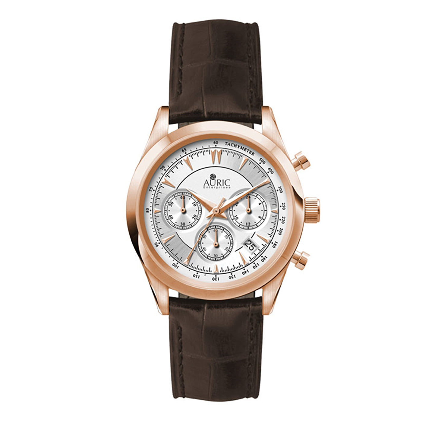 34mm Rose Gold Chronograph Watch - WC3053