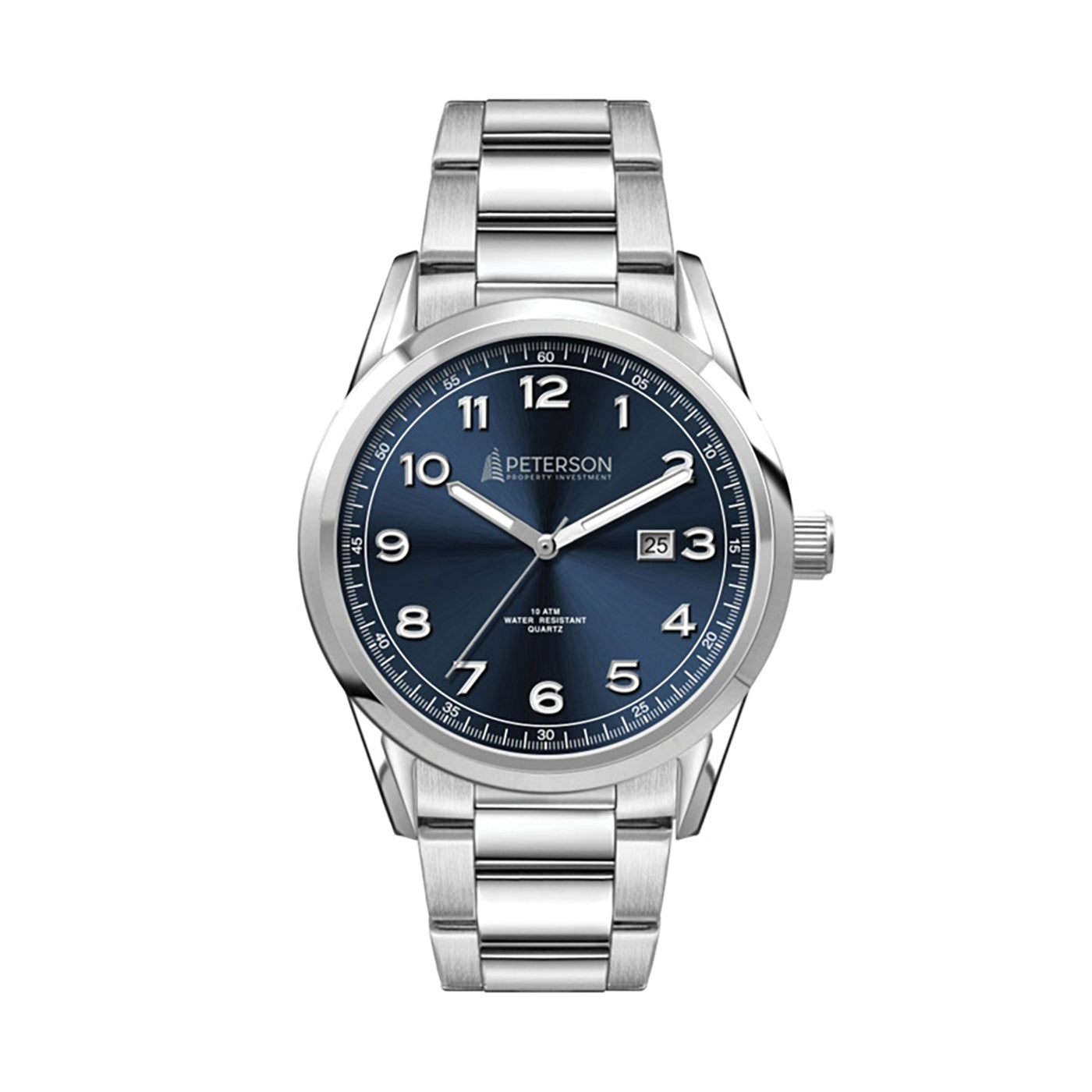 42mm Steel Bracelet Business Watch - WC3156