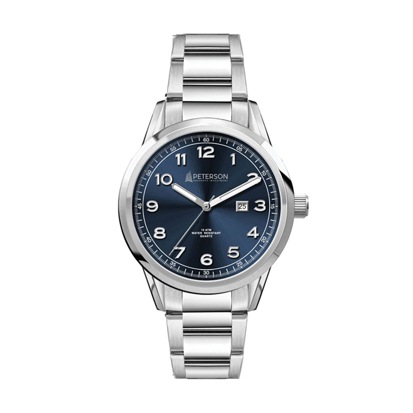 34mm Stainless Steel Watch Steel Bracelet - WC3157