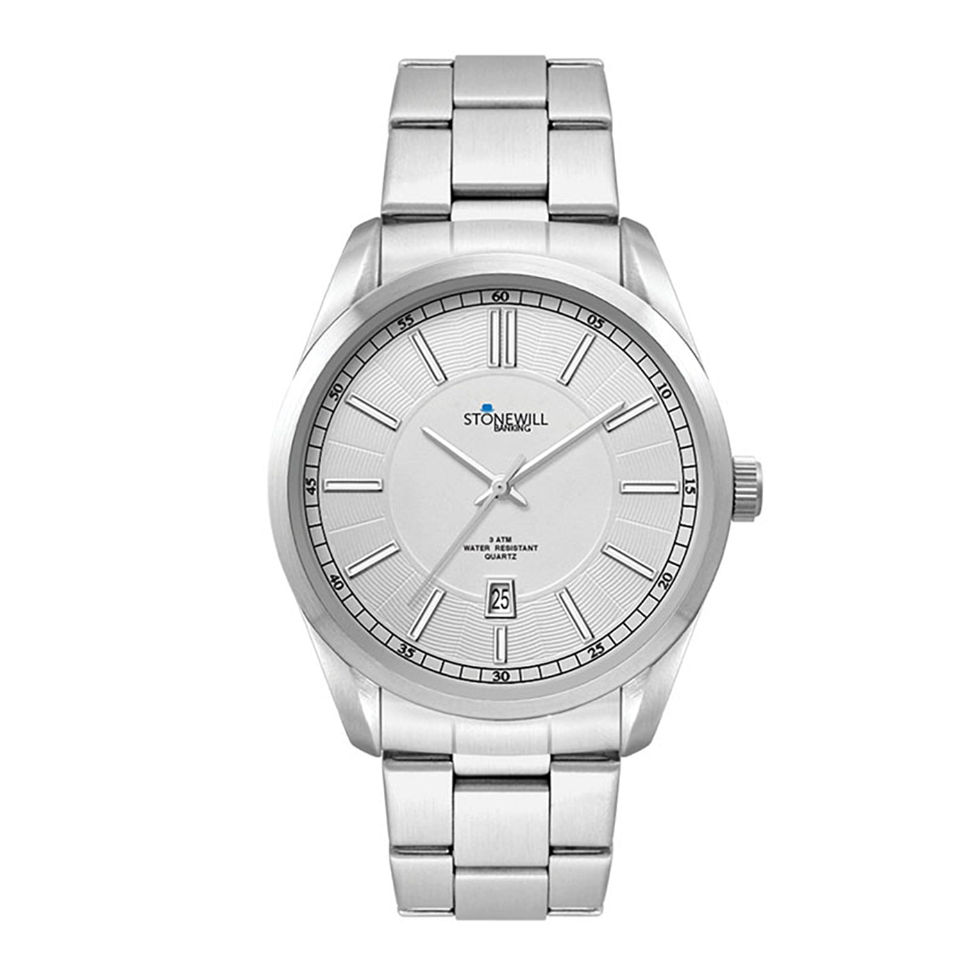 42mm Stainless Steel Watch with Folded Band - WC5102