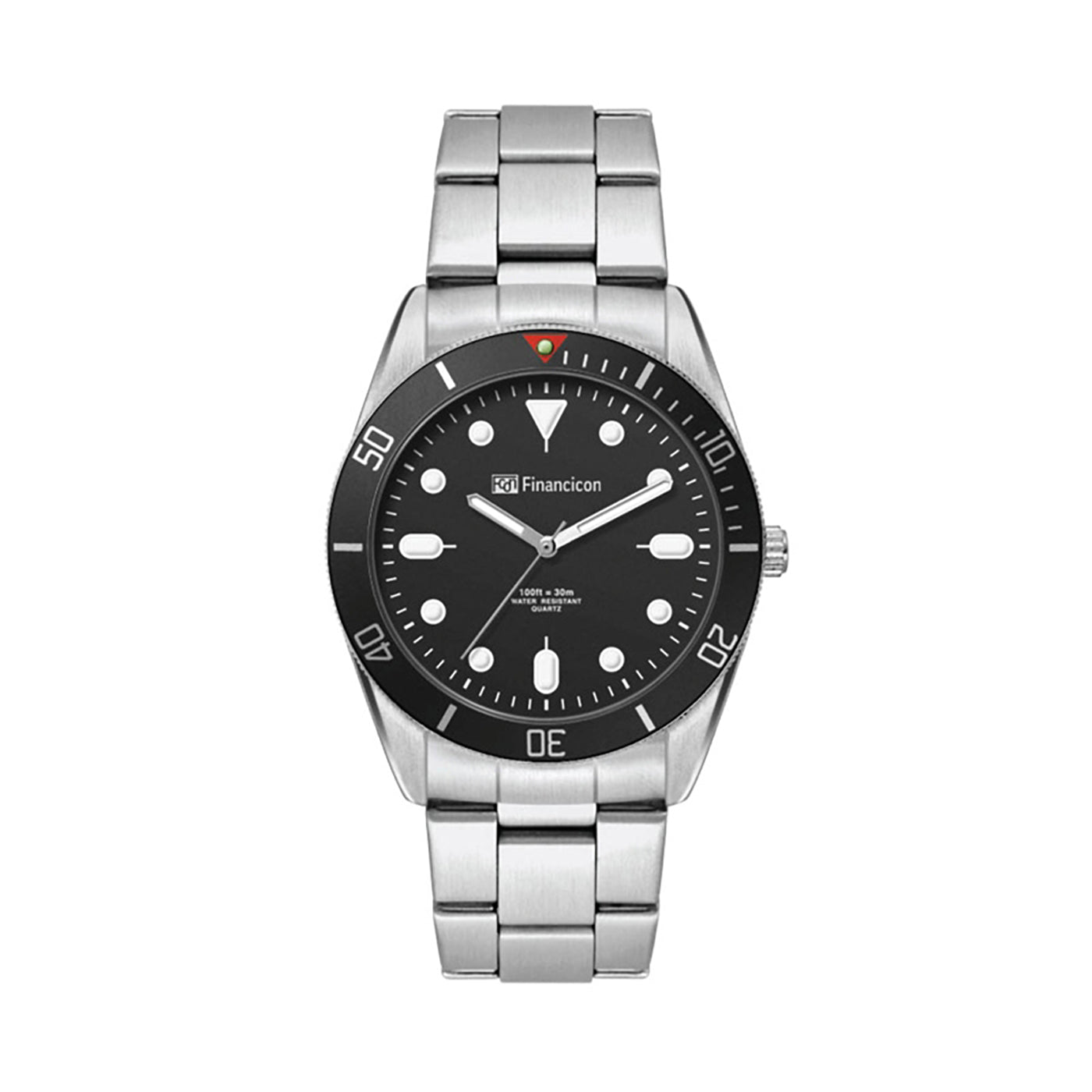 34mm Silver Metal Watch - WC5185