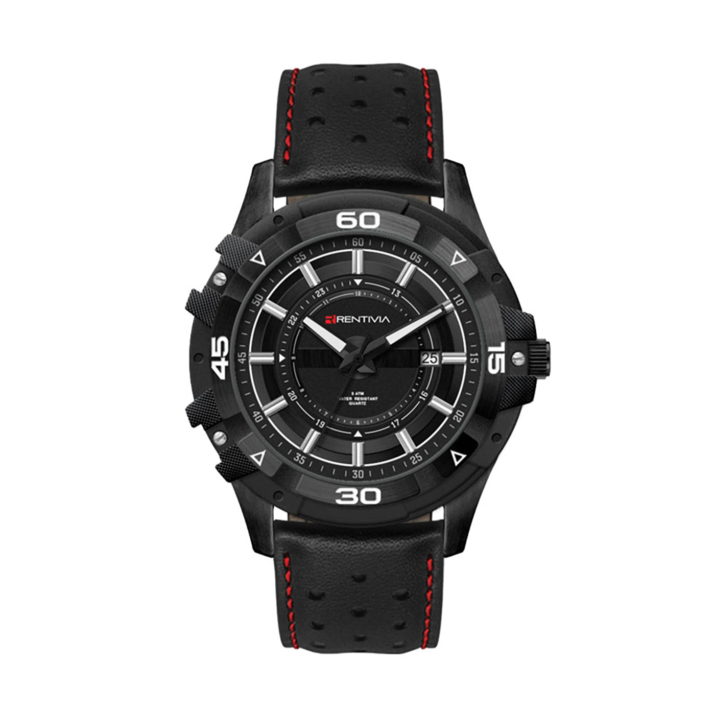 44mm Matte Black Dress Watch - WC8103