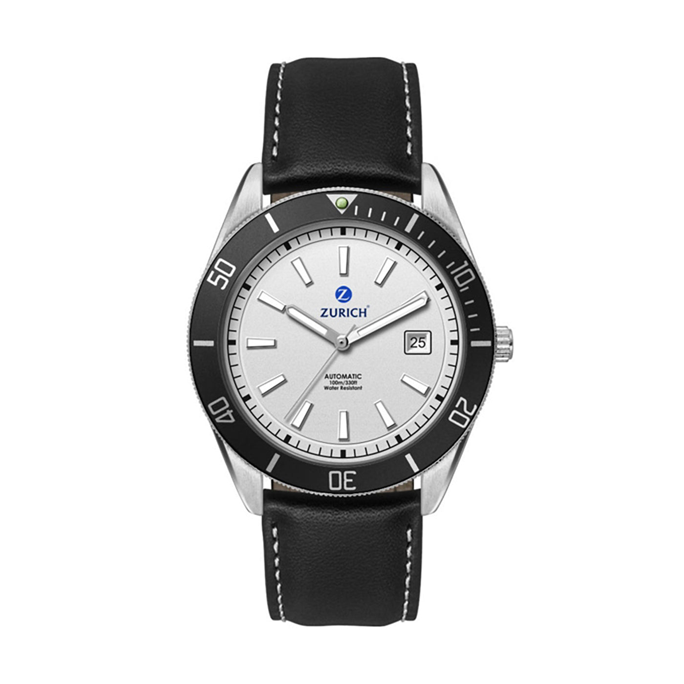 42mm Automatic Watch Black Bezel