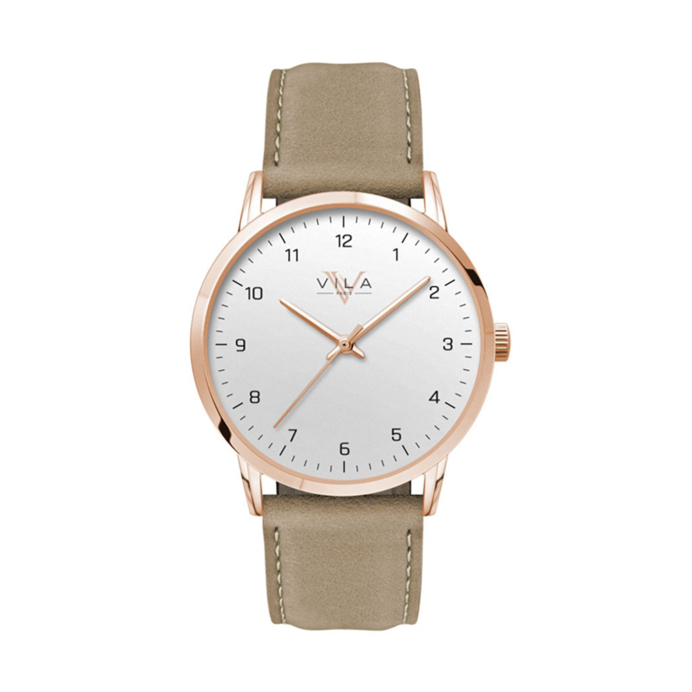 39mm Rose Gold Steel Watch