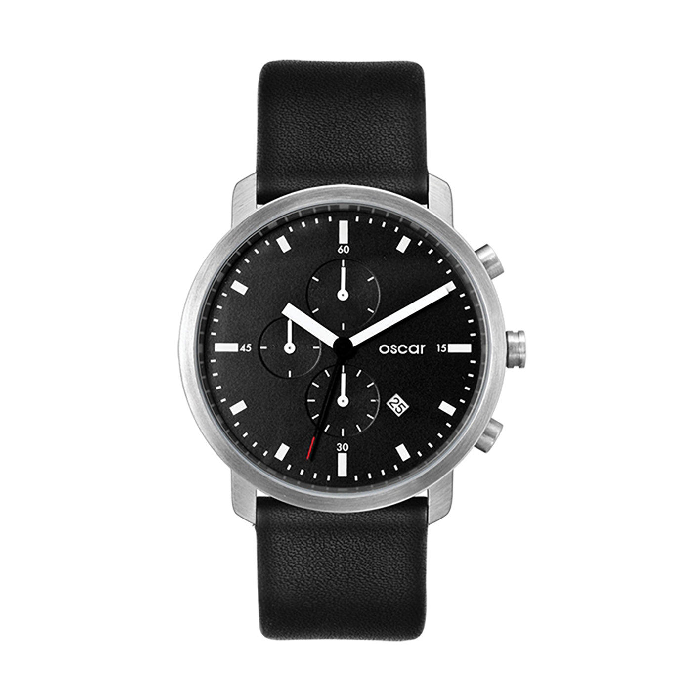 44mm Stainless Steel Chronograph Watch