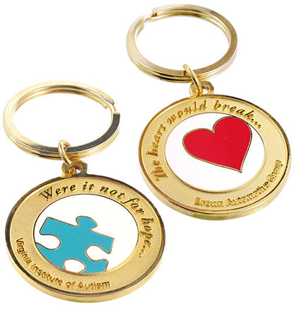 Die Cast Hard Enamel Custom Keychains