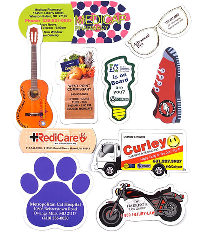 Custom Shaped Magnets, Outdoor Safe