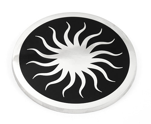 Onyx Classic Cast Metal Coasters