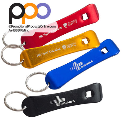Snowboard Bottle Opener Keychains