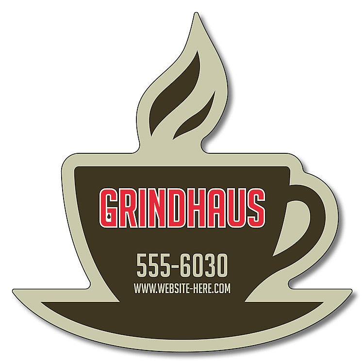 Magnet Coffee Cup Shape 25 Mil.