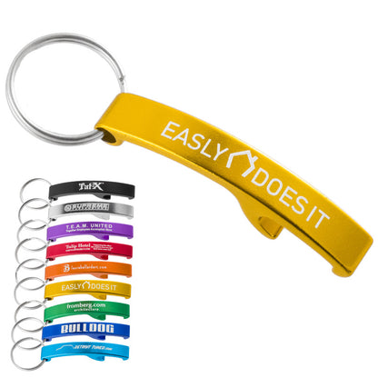 Arc Aluminum Bottle Opener Keychains