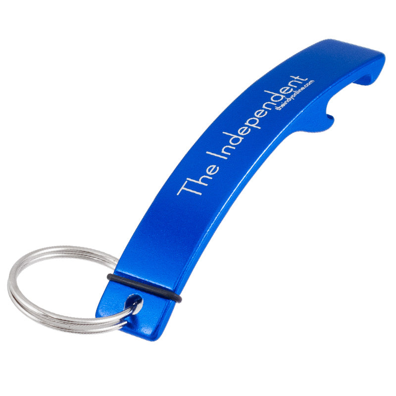 Designer Aluminum Bottle Opener Keychains