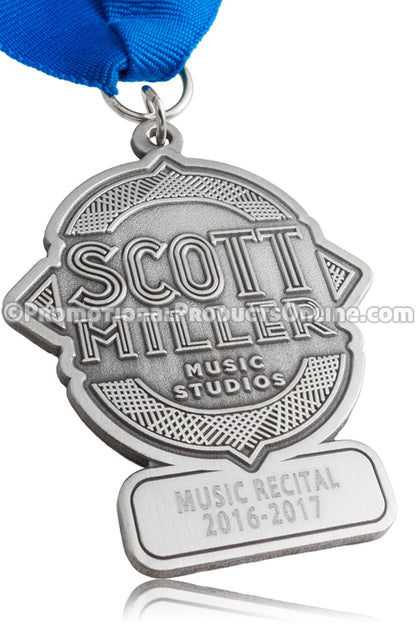 Antiqued Custom Medals
