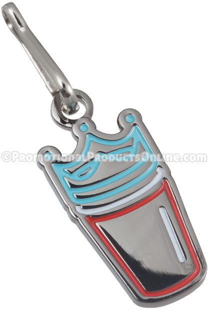 Polished Metal Zipper Pulls
