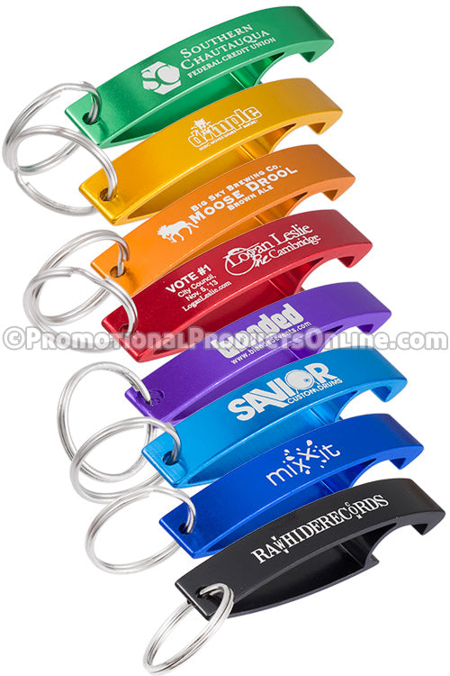 Aluma Bottle Opener Keychains