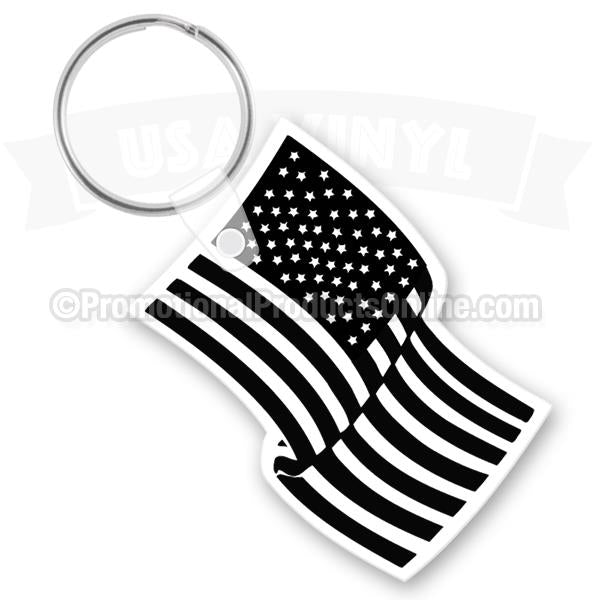 Custom Flag Vinyl Keychains | Imprinted – Promotional Products Online
