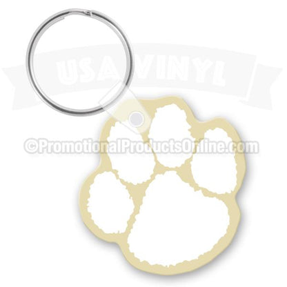 Paw Vinyl Keychains