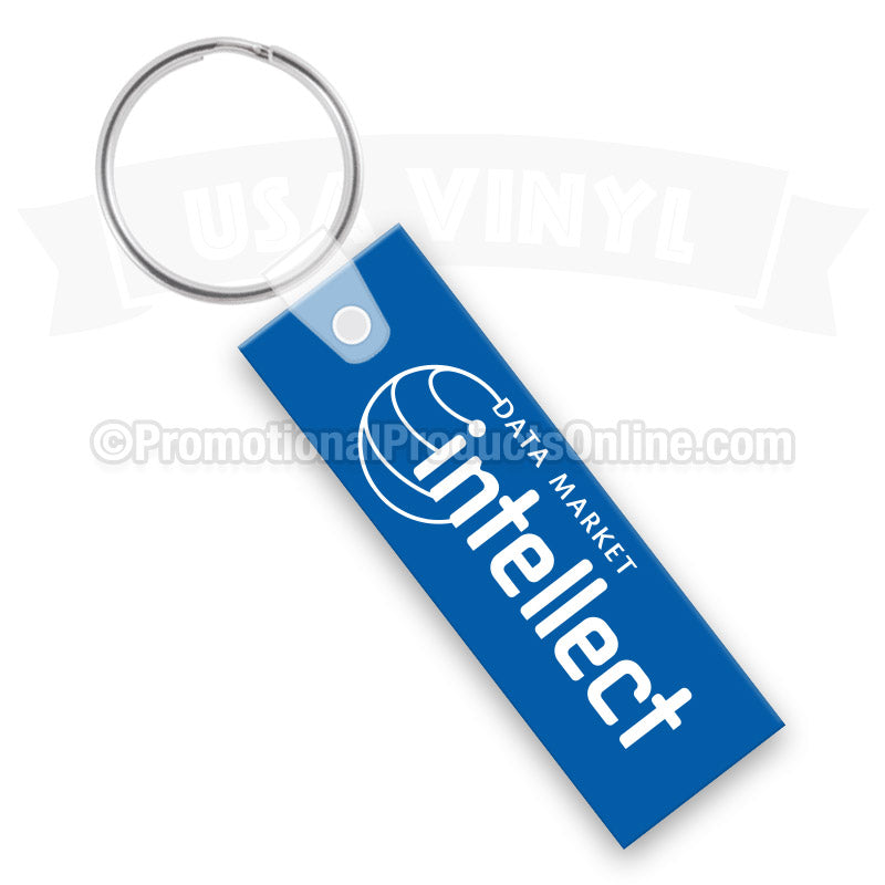 Rectangle Vinyl Keychains