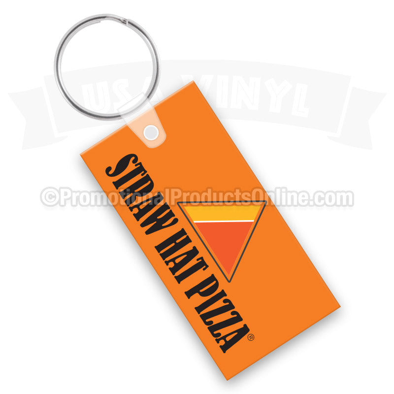 Rectangle Vinyl Keychains