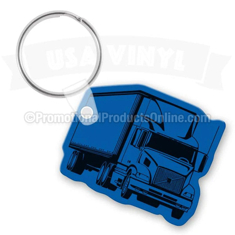 Semi Truck Vinyl Keychains