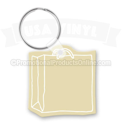 Shopping Bag Vinyl Keychains