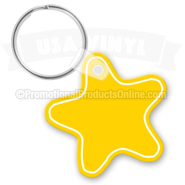 STAR Vinyl Keychains