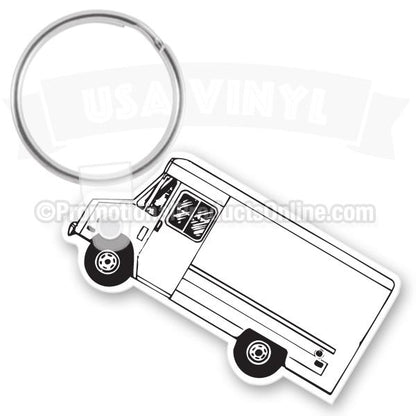Delivery Van Vinyl Keychains