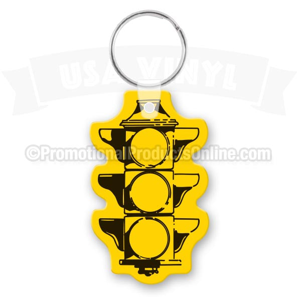 Traffic Light Vinyl Keychains