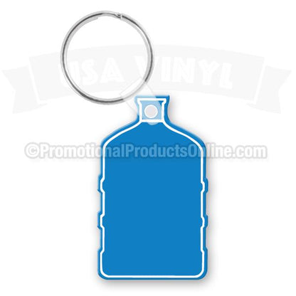 Water Jug Vinyl Keychains