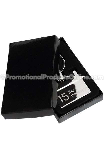 House Shaped Laser Engraved Keychains