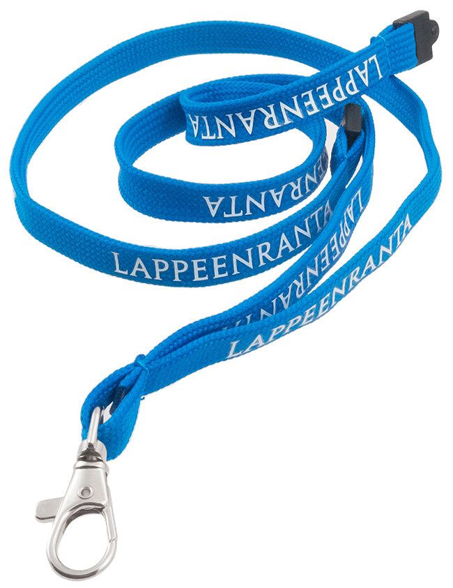 Screen Printed Tubular Customizable Lanyards