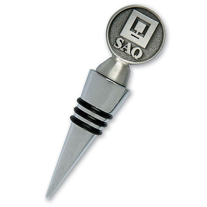 Custom 2D and 3D Pewter Wine Stop