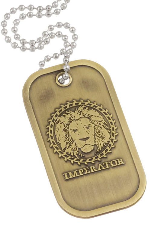 Die Cast Custom Designed Dog Tags Antiqued