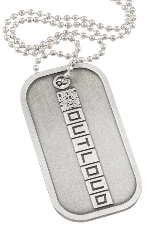 Die Cast Custom Designed Dog Tags Antiqued