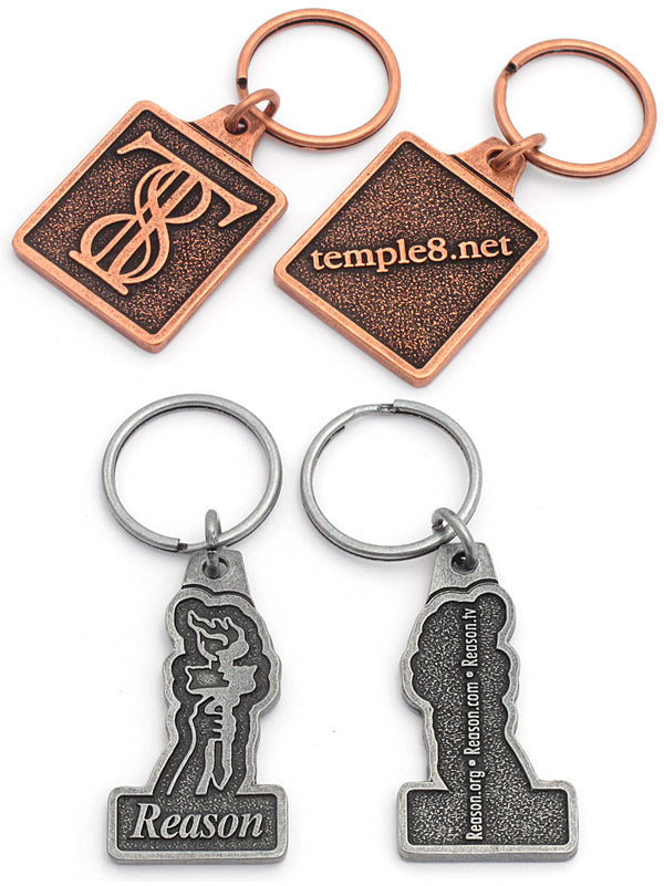 MetaCast Zinc Alloy Custom Keychains