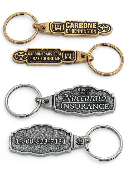 MetaCast Zinc Alloy Custom Keychains